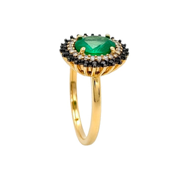 Oval Emerald Ring 15149