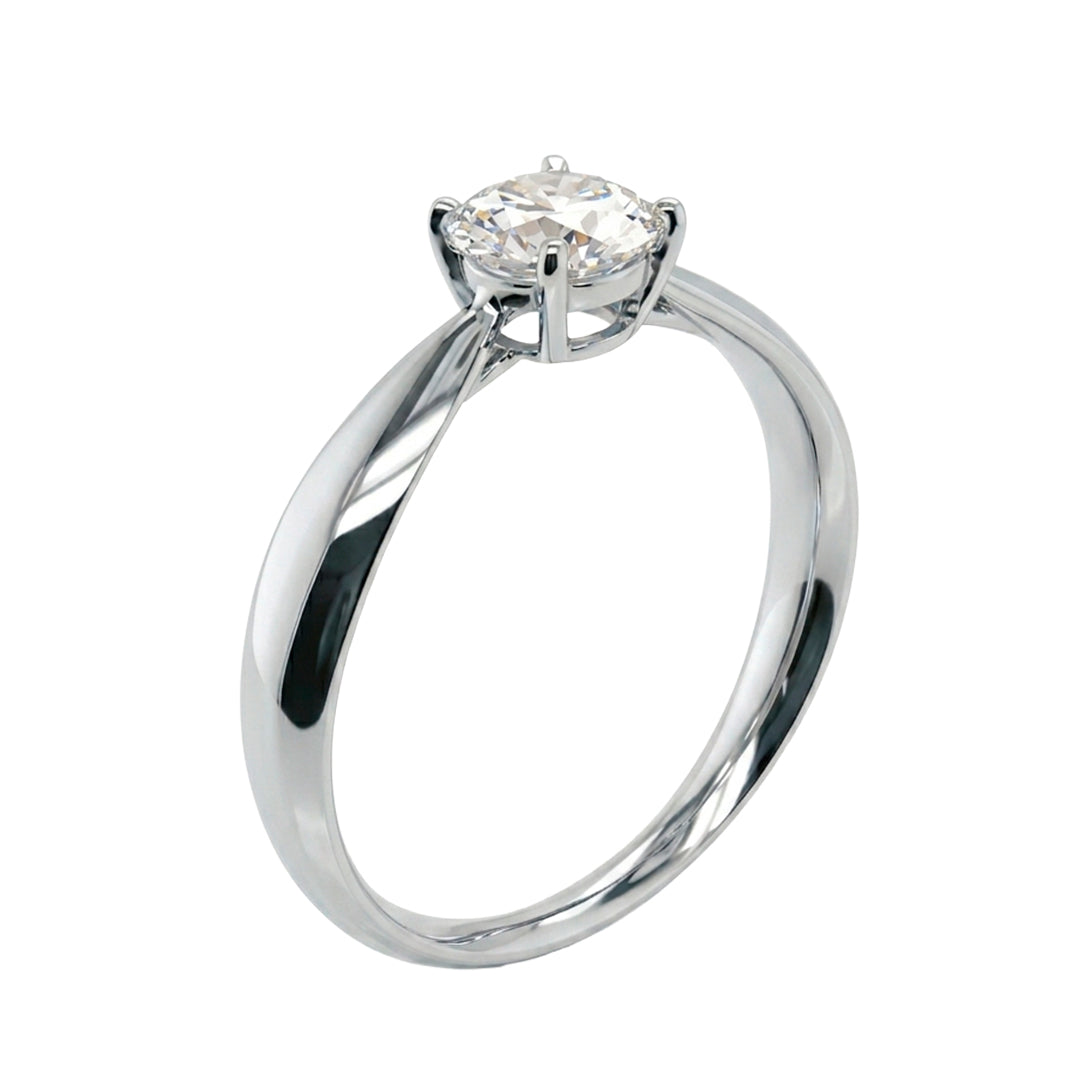 Anillo Solitario Moissanita 15230