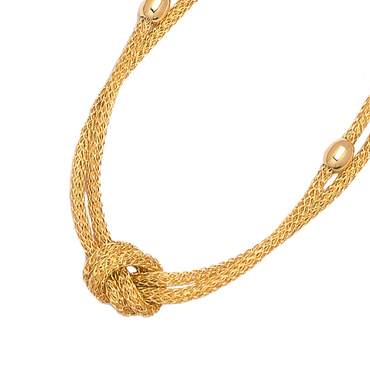 Double Knot Woven Choker