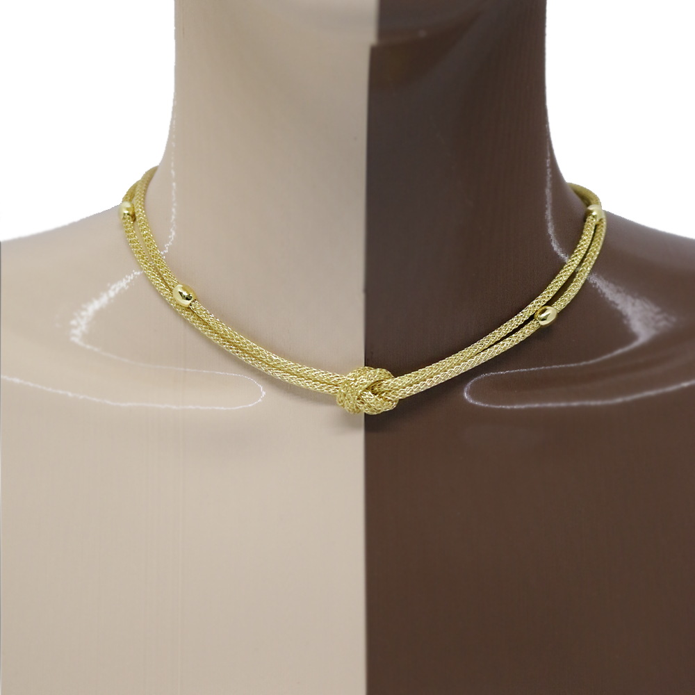 Double Knot Woven Choker