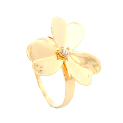 Anillo Flor Talla 17 - 15477