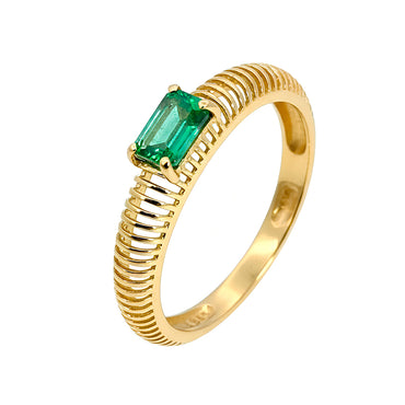 Emerald Ring Size 17 - 15582