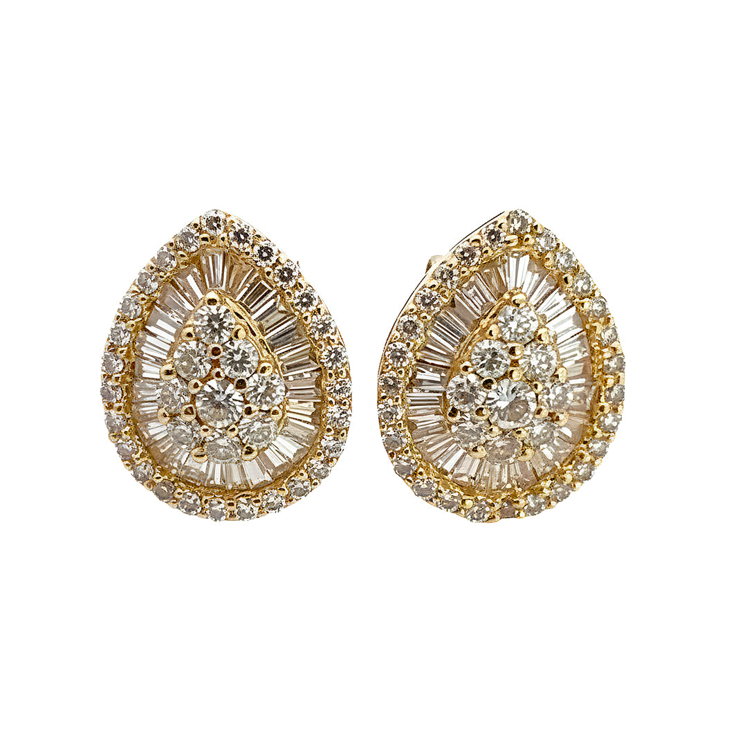 Diamond Earrings 15682