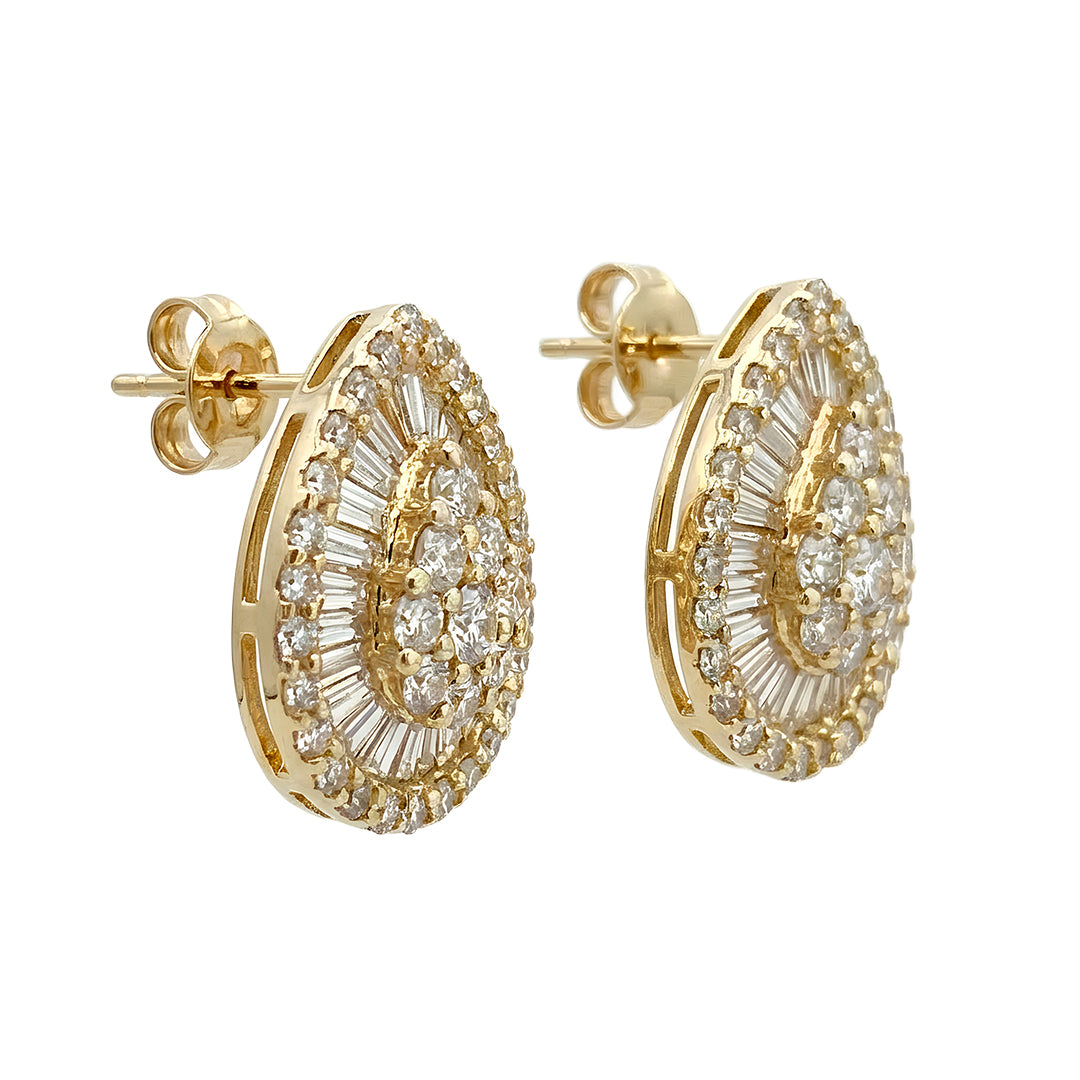 Diamond Earrings 15682