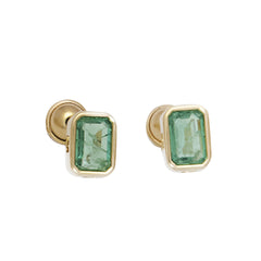 Aretes Esmeralda 15823