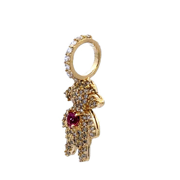 Girl Pendant Tourmaline Diamonds 15852