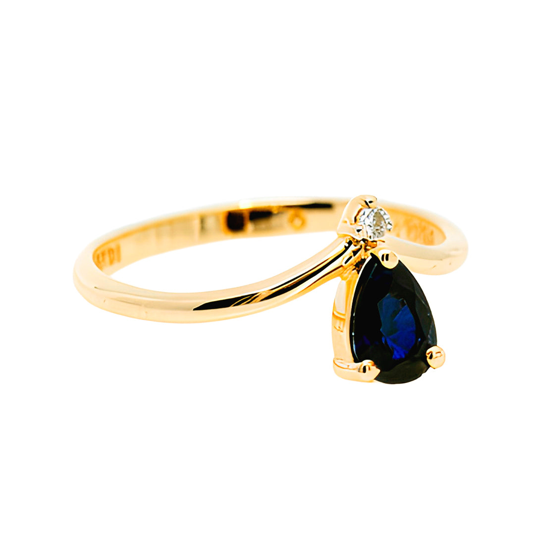 Anillo Safiro 15891