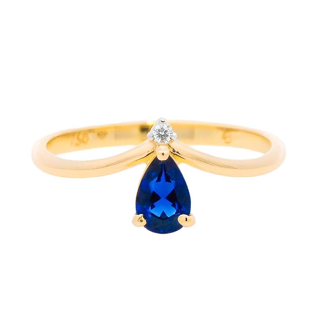 Anillo Safiro 15891