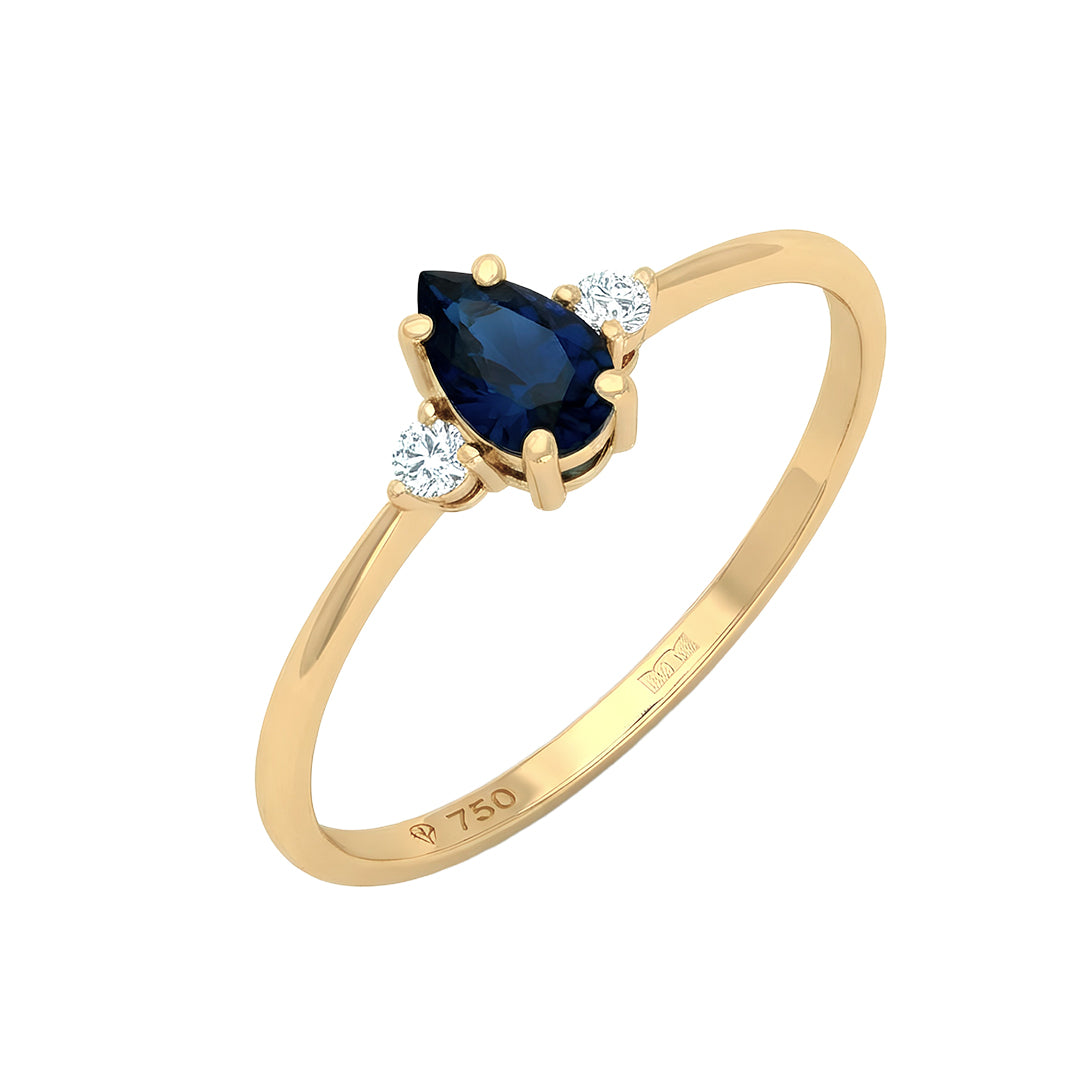 Anillo Safiro 15932