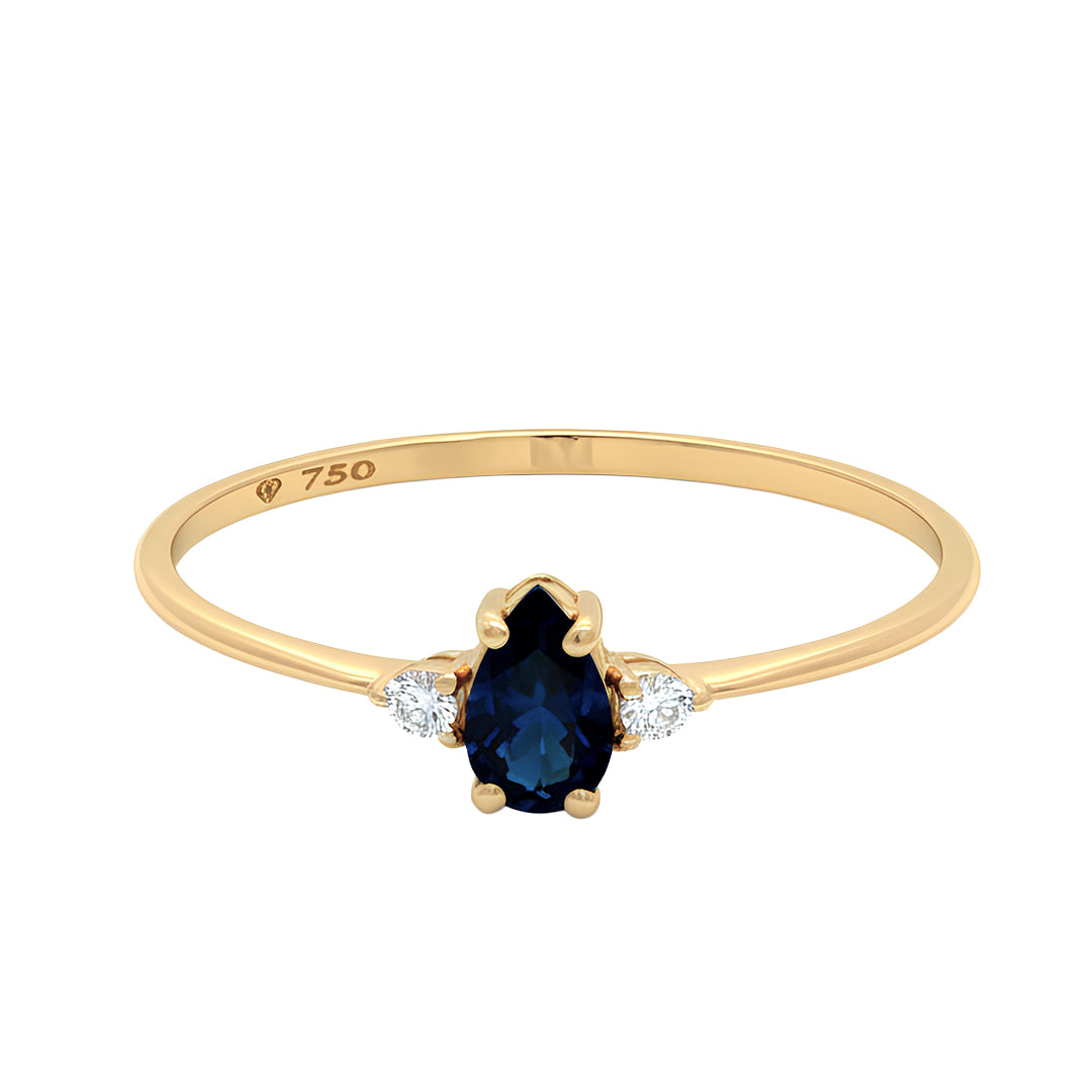 Anillo Safiro 15932