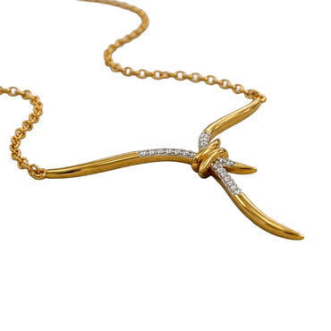 Diamond Knot Choker 15951
