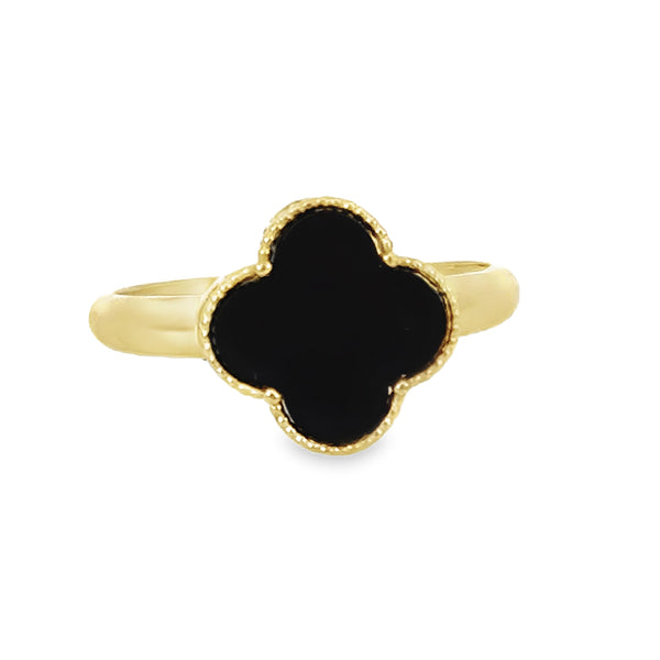 Anillo Flor Onix 15962 T19
