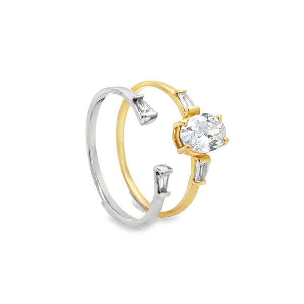 Zircon Solitaire Ring 16242