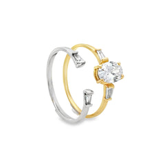 Anillo Solitario Zircon 16242