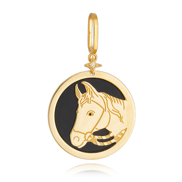 Dije Caballo Agata 1.6 cm 16320