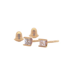 Square Diamond Earrings 16526