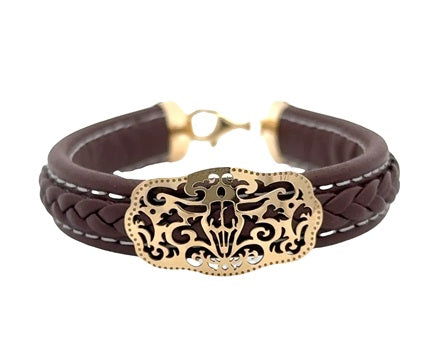 Manilla Cuero Calada 16695