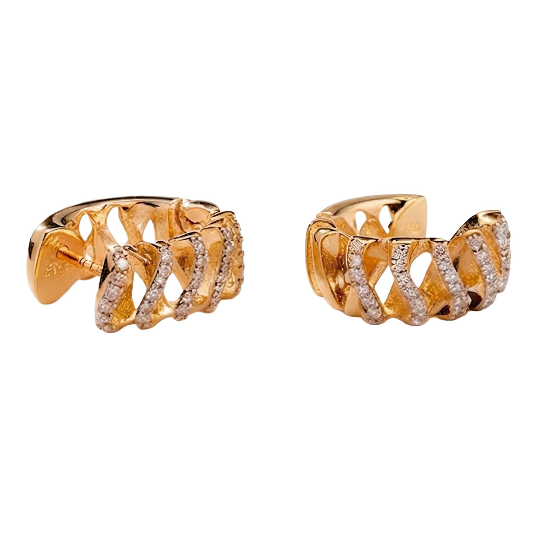 Aretes Ola Diamantes 16703