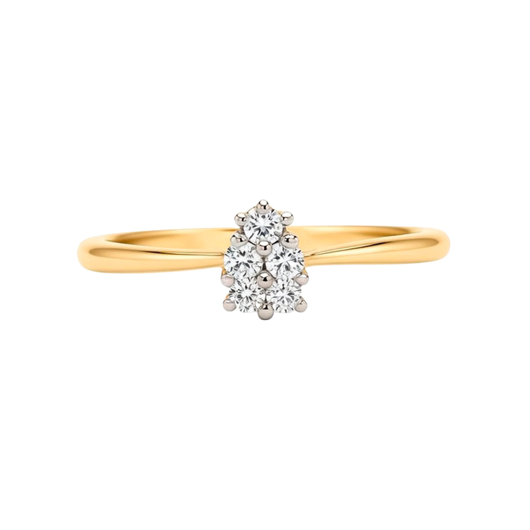 Anillo Solitario Gota T.14 - 16727