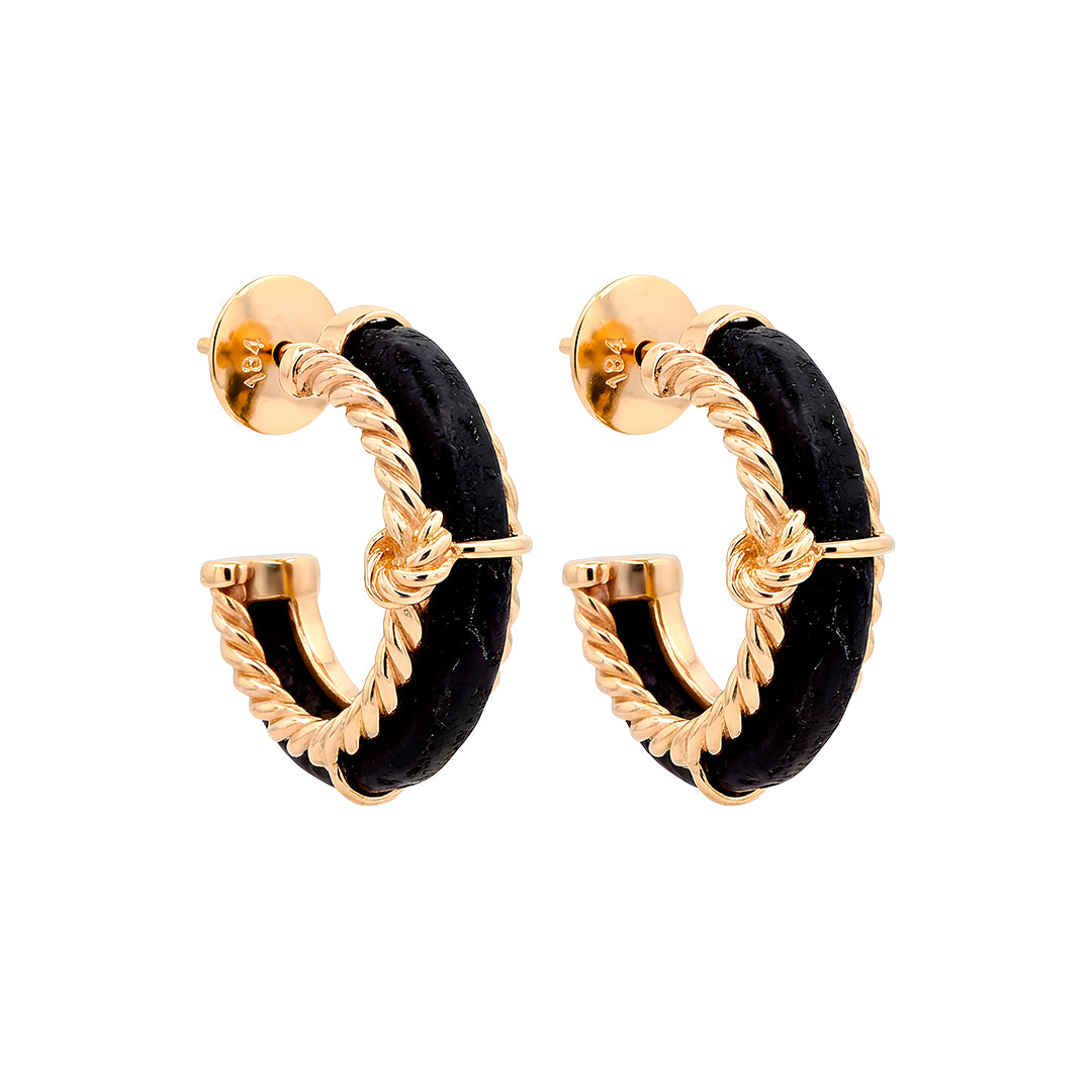 Aretes Doble Argolla 16827