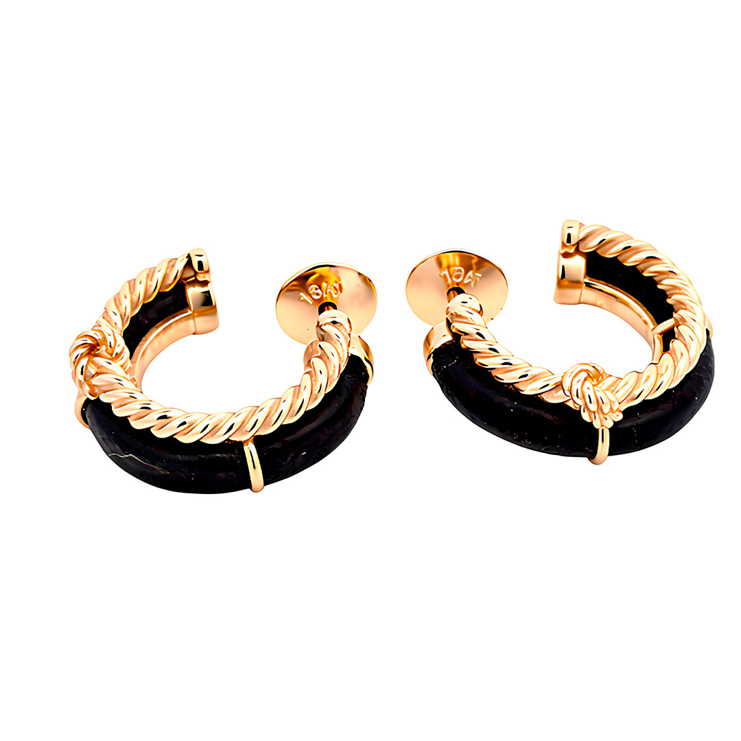 Aretes Doble Argolla 16827
