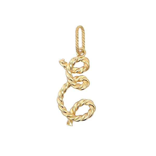 Initial pendant E country 16851
