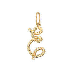 Initial pendant E country 16851