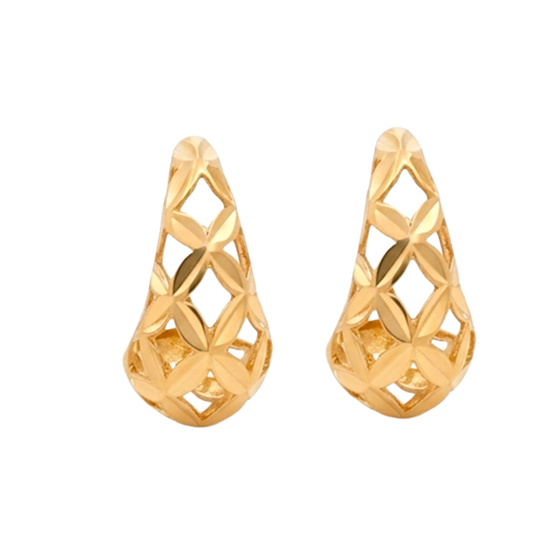 Aretes Facetados 17393