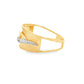 Anillo Mateado con Diamantes T18