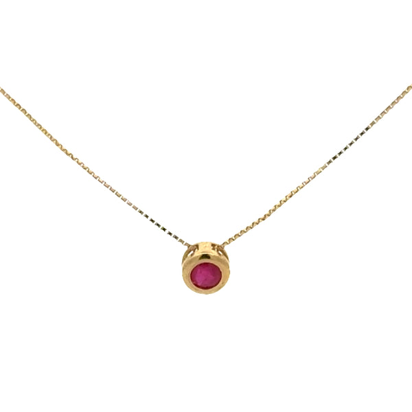 Gargantilla con Rubi 5062