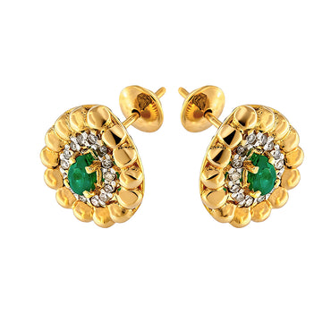 "Emerald Tears" Earrings