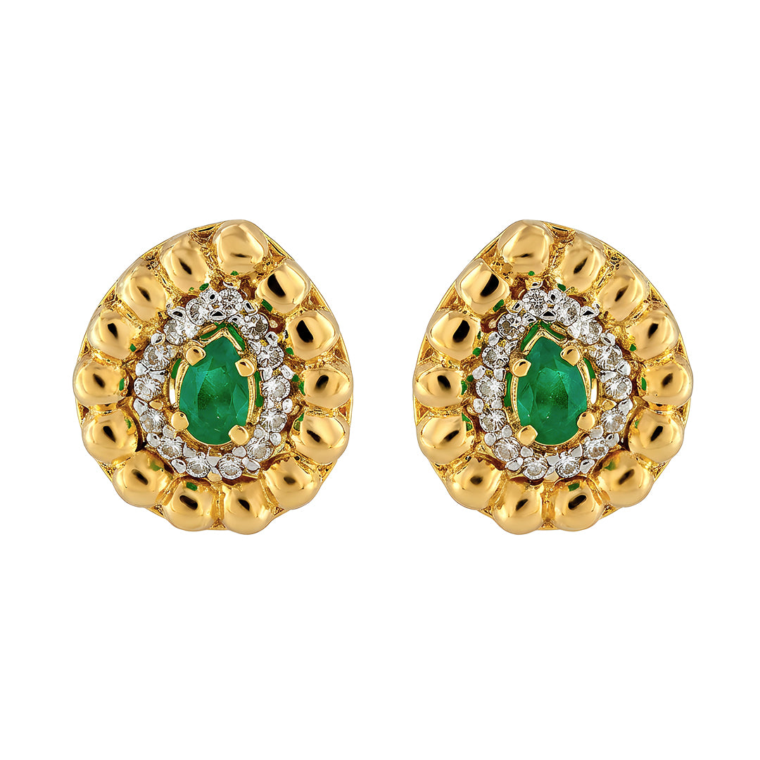 Aretes de flor 70110