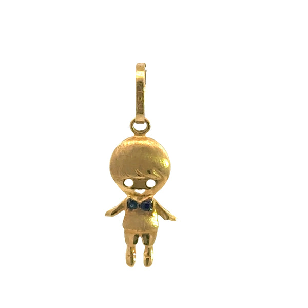 Sapphire Child Pendant 7049