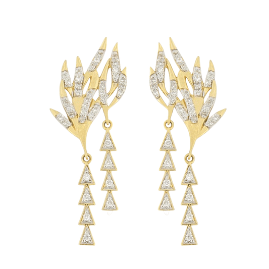 Aretes Fuego Diamante