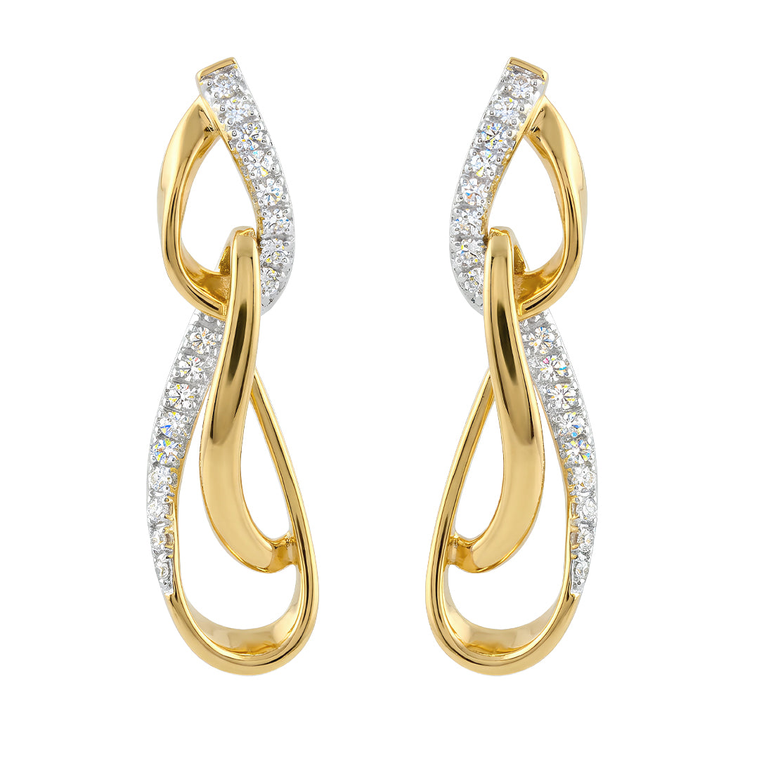 Arete Colgante Diamante 8689