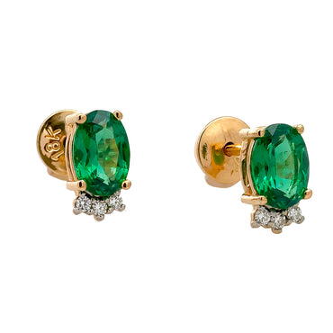 Aretes de Esmeralda 87770