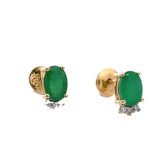 Aretes de Esmeralda 87770