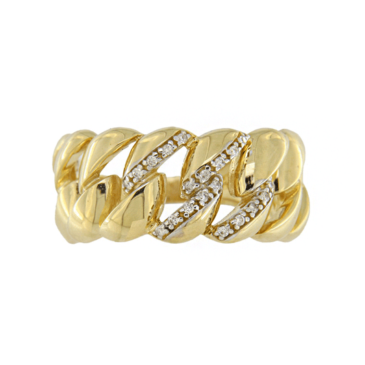 Anillo Elos con Diamantes: Elegancia Atemporal