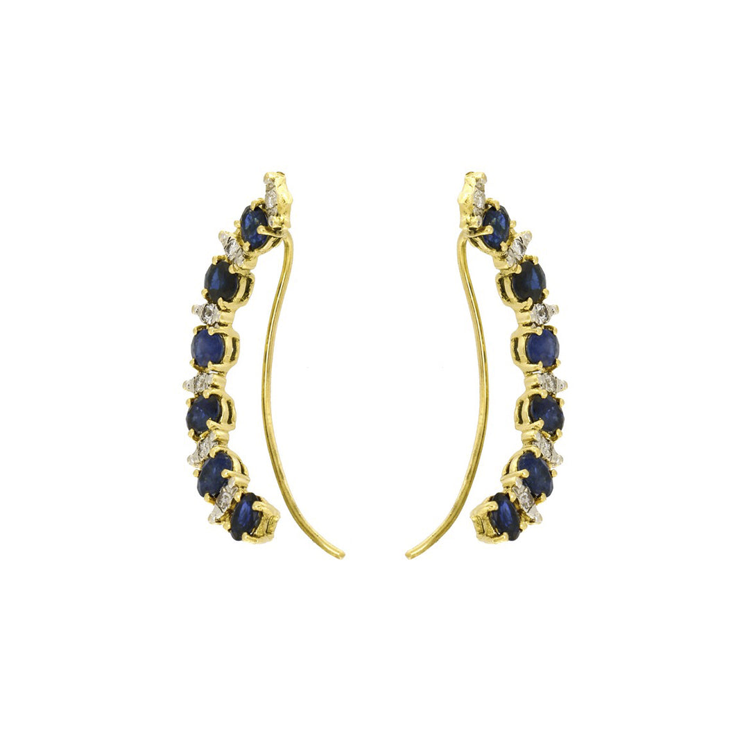 Aretes Earcaf Zafiro 9271