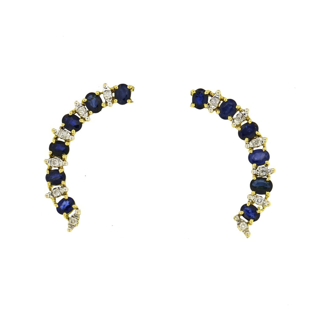 Aretes Earcaf Zafiro 9271