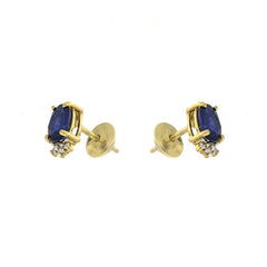 Aretes Zafiro 9435