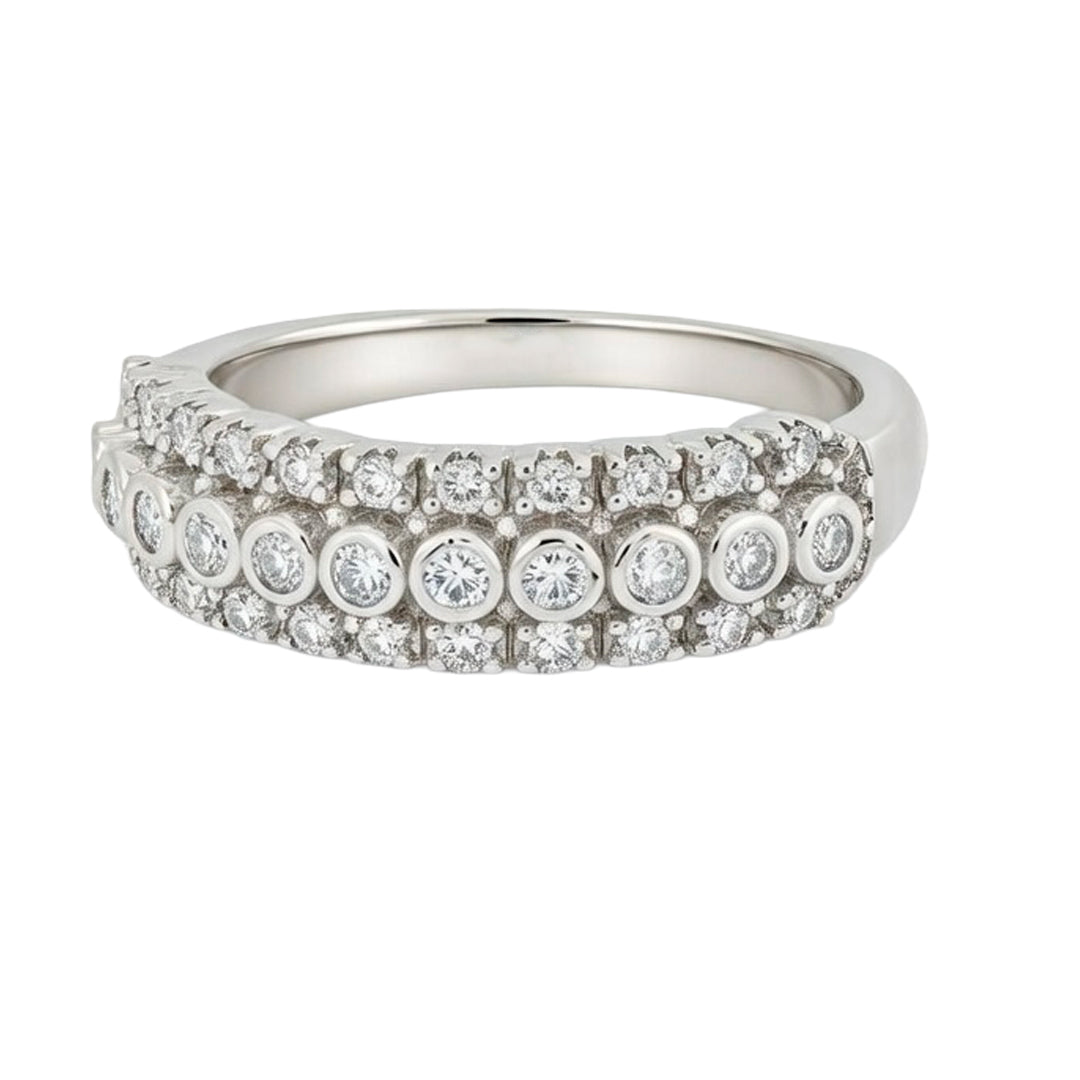 Diamond Band Ring 9521