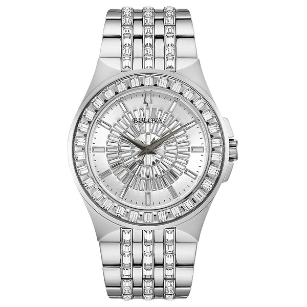 Bulova Crystal Men's Watch 96A236