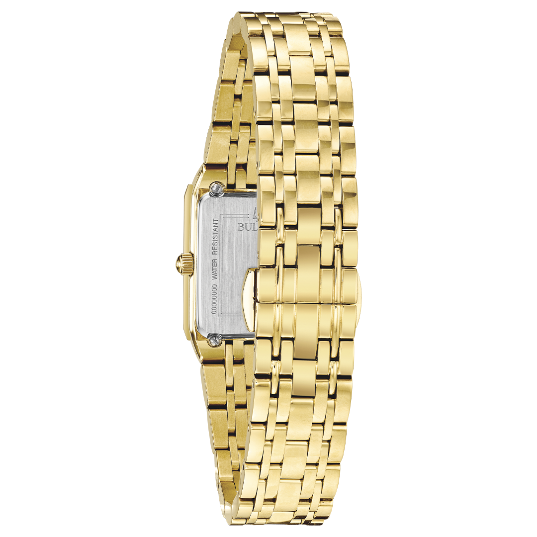 Bulova Futuro Quadra Tank Women's Watch 97P140