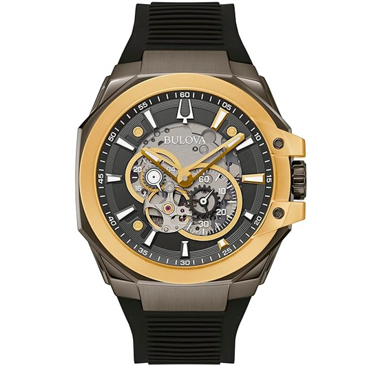 Reloj Bulova Maquina de Acero Marc Anthony 98A310