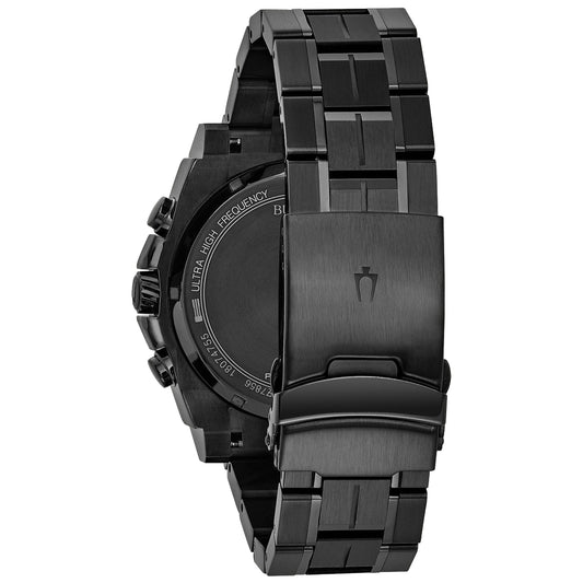 Reloj Bulova Precisionista de Acero Negro 98B229