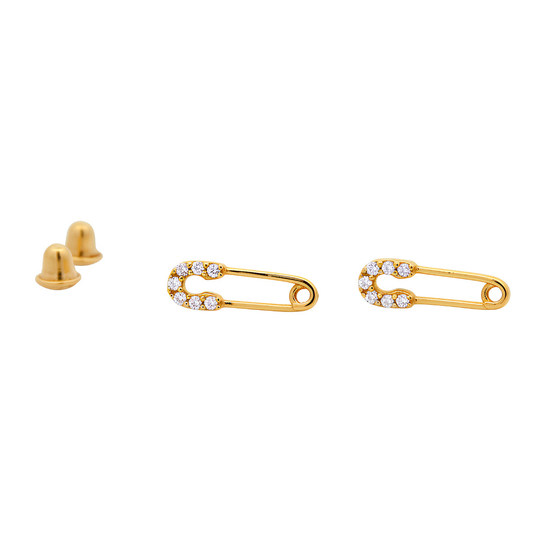 Zircon 9908 Brooch Earring