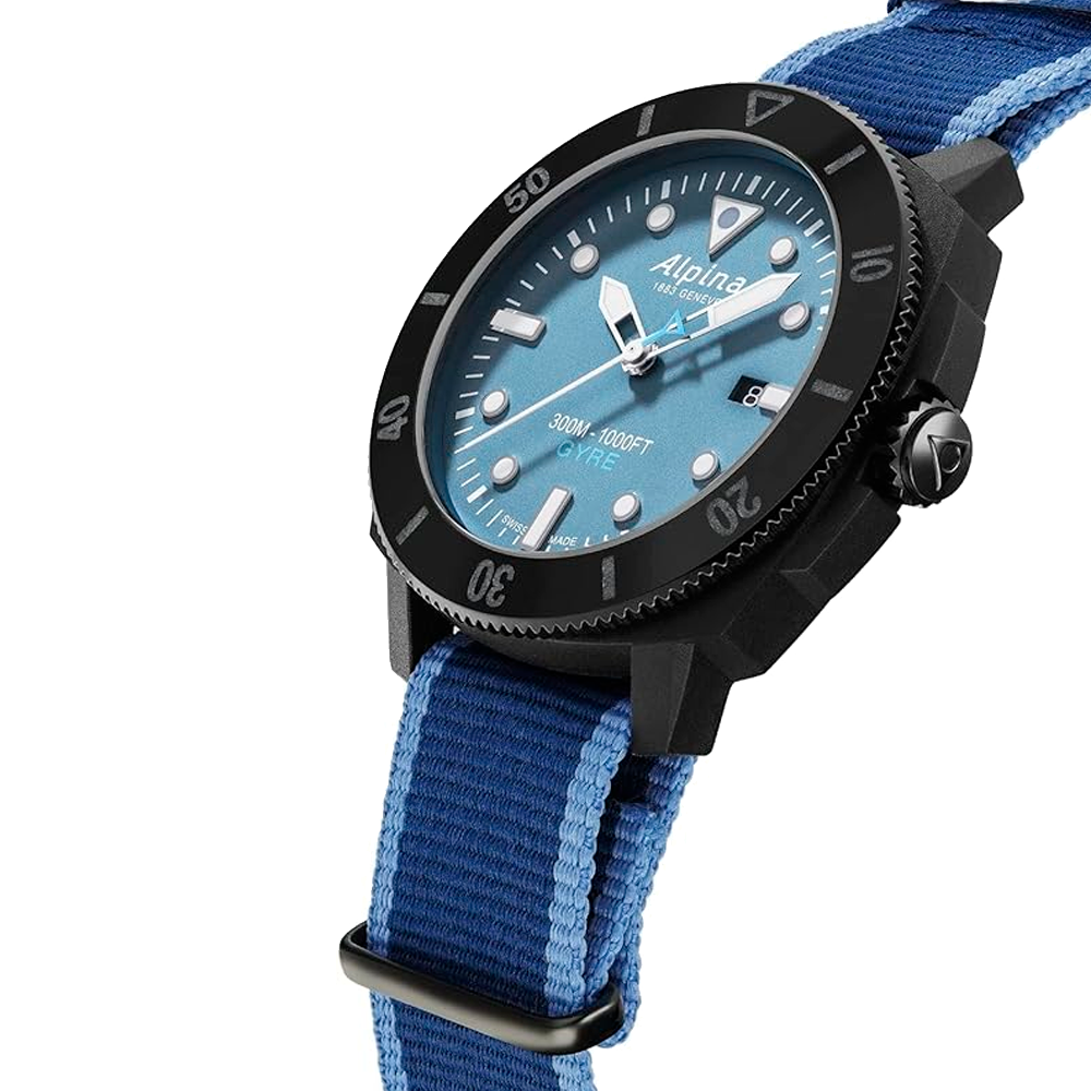 Reloj Alpina Seastrong Diver Gyre Automático AL-525LNB4VG6