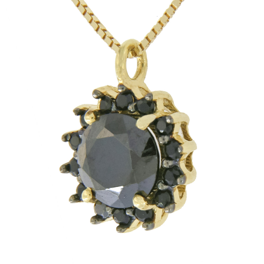 Round Spinel Choker 7847