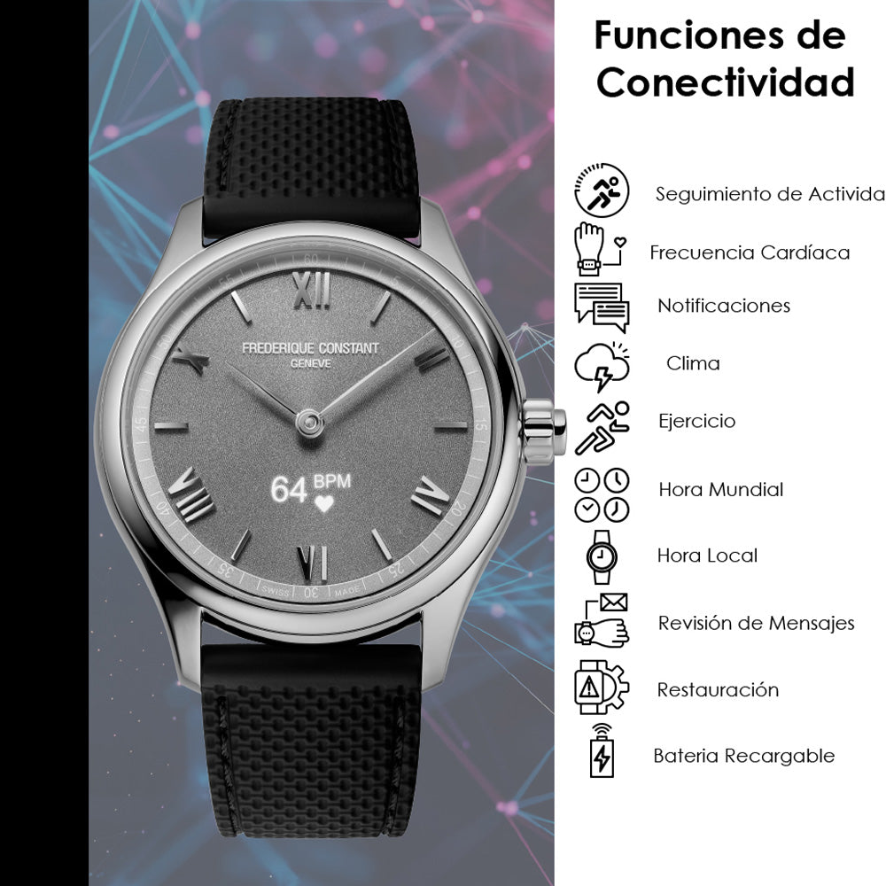 Reloj Frederique Contant Vitality Smartwatch FC-287S5B6